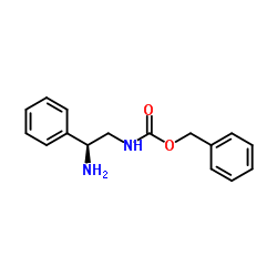 Benzyl [(2S)-2-amino-2-phenylethyl]carbamate Structure