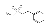 1-Brommethylsulfonyl-2-phenylethan Structure