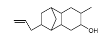 3-Allyldecahydro-7-methyl-1,4-methanonaphthalen-6-ol Structure