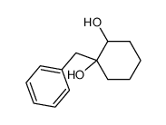 1-benzyl-cyclohexane-1,2-diol Structure