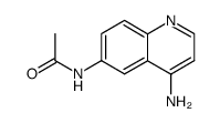 Quinoline, 6-acetamido-4-amino- (5CI)结构式