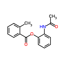 2-Acetamidophenyl 2-methylbenzoate Structure