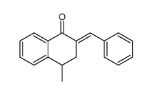 2-benzylidene-4-methyl-3,4-dihydronaphthalen-1-one结构式