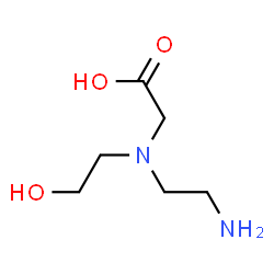 Glycine, N-(2-aminoethyl)-N-(2-hydroxyethyl)- (9CI) structure