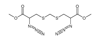 3,3'-bis(2-azidopropansaeure-methylester) Structure