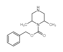 1-CBZ-2,6-DIMETHYL-PIPERAZINE structure