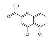 4,5-dichloroquinoline-2-carboxylic acid结构式