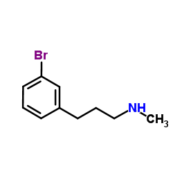 3-(3-Bromophenyl)-N-methyl-1-propanamine结构式