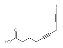 9-iodonona-5,8-diynoic acid Structure