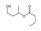 4-hydroxybutan-2-yl butanoate结构式