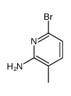 6-Bromo-3-Methyl-2-pyridinamine structure