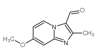 7-methoxy-2-methyl-imidazo[1,2-a]pyridine-3-carbaldehyde Structure
