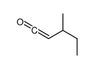 3-methylpent-1-en-1-one Structure