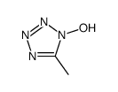 1-hydroxy-5-methyltetrazole结构式