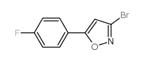 3-bromo-5-(4-fluorophenyl)-1,2-oxazole Structure