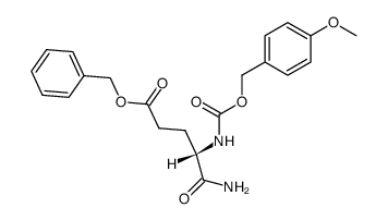 Z(OMe)-Glu(OBzl)-NH2 Structure