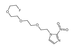 1-[2-[2-[2-(2-fluoroethoxy)ethoxy]ethoxy]ethyl]-2-nitroimidazole结构式