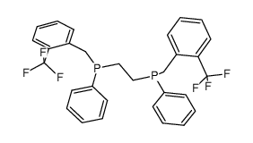 (S,S)-1,2-bis((o-trifluorobenzyl)(phenyl)phosphino)ethane Structure