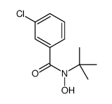 N-tert-butyl-3-chloro-N-hydroxybenzamide结构式