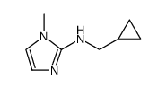 1H-Imidazol-2-amine, N-(cyclopropylmethyl)-1-methyl结构式