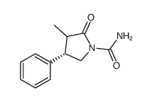 (4S)-3-methyl-2-oxo-4-phenylpyrrolidine-1-carboxamide Structure