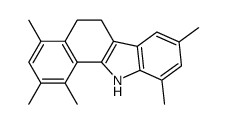 1,2,4,8,10-pentamethyl-6,11-dihydro-5H-benzo[a]carbazole Structure