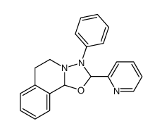 3-phenyl-2-pyridin-2-yl-2,3,6,10b-tetrahydro-5H-[1,3,4]oxadiazolo[2,3-a]isoquinoline Structure