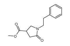 METHYL 5-OXO-1-(2-PHENYLETHYL)PYRROLIDINE-3-CARBOXYLATE图片