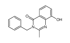 4(3H)-Quinazolinone,3-benzyl-8-hydroxy-2-methyl- (6CI)结构式
