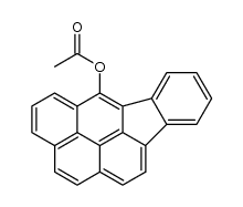 6-acetoxyindeno[1,2,3-cd]pyrene Structure