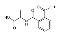 Benzoic acid,2-[[(1-carboxyethyl)amino]carbonyl]-结构式