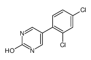 5-(2,4-dichlorophenyl)-1H-pyrimidin-2-one Structure