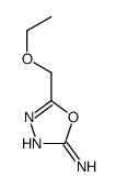 5-(ethoxymethyl)-1,3,4-oxadiazol-2-amine结构式