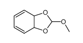 1,3-Benzodioxole,3a,7a-dihydro-2-methoxy- Structure