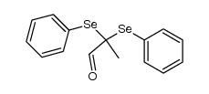 2,2-bis(phenylseleno)-propanal Structure