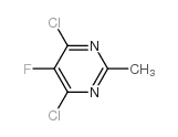 4,6-Dichloro-5-fluoro-2-methylpyrimidine structure