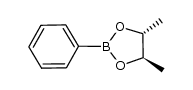 (-)-4,5-dimethyl-2-phenyl[1.3.2]dioxaborolane Structure