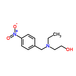 2-[Ethyl(4-nitrobenzyl)amino]ethanol Structure