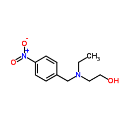 2-[Ethyl(4-nitrobenzyl)amino]ethanol结构式