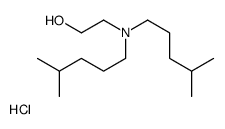 2-(bis(4-methylpentyl)amino)ethanol hydrochloride Structure