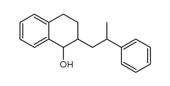 2-(2-Phenyl-propyl)-1,2,3,4-tetrahydro-[1]naphthol Structure