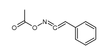 benzylidene O-acetyl-oxime Structure