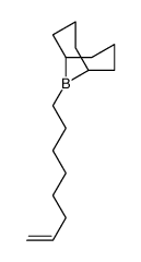 9-oct-7-enyl-9-borabicyclo[3.3.1]nonane Structure