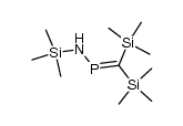 [Bis(trimethylsilyl)methylen][(trimethylsilyl)amino]phosphan结构式