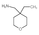 (4-Ethyltetrahydro-2H-pyran-4-yl)methanamine structure