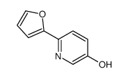 6-(furan-2-yl)pyridin-3-ol结构式