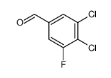 3,4-dichloro-5-fluorobenzaldehyde structure