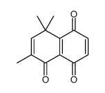 6,8,8-trimethylnaphthalene-1,4,5-trione Structure