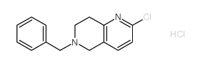 6-N-Benzyl-2-chloro-5,6,7,8-tetrahydro-1,6-naphthyridine HCl picture