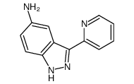 3-(pyridin-2-yl)-1H-indazol-5-amine结构式